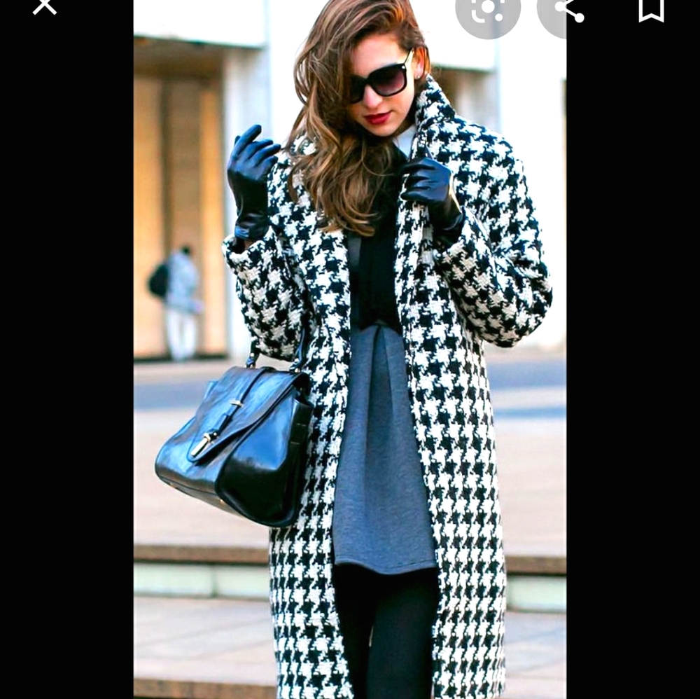 BB Dakota hounds tooth jacket
